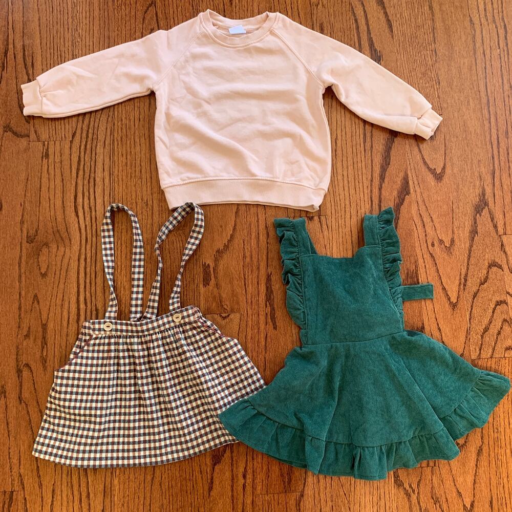 Zara & The New Class Dress Jumpers Swearshirt | Size 3-4